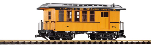 PIKO 38601 - G - Personen-/Packwagen der D&RGW